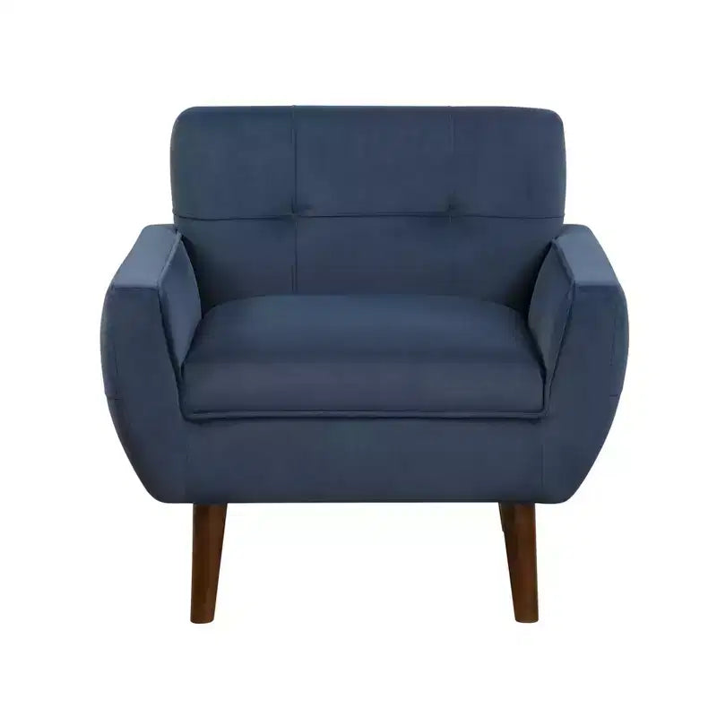 Chaise d'appoint moderne 1pc Chaise de salon en velours