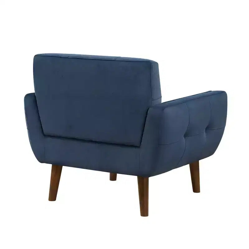 Chaise d'appoint moderne 1pc Chaise de salon en velours