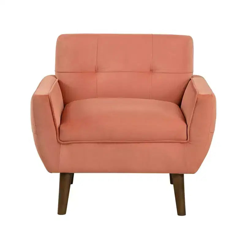 Chaise d'appoint moderne 1pc Chaise de salon en velours