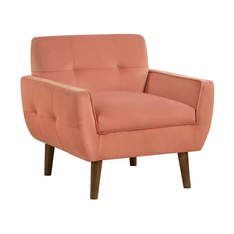 Chaise d'appoint moderne 1pc Chaise de salon en velours