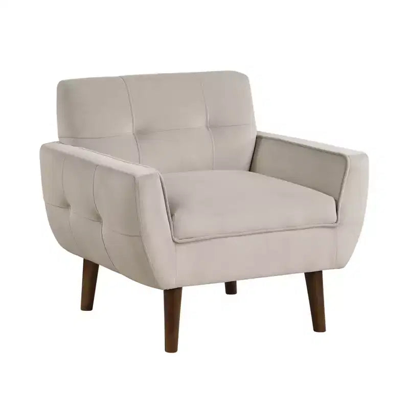 Chaise d'appoint moderne 1pc Chaise de salon en velours