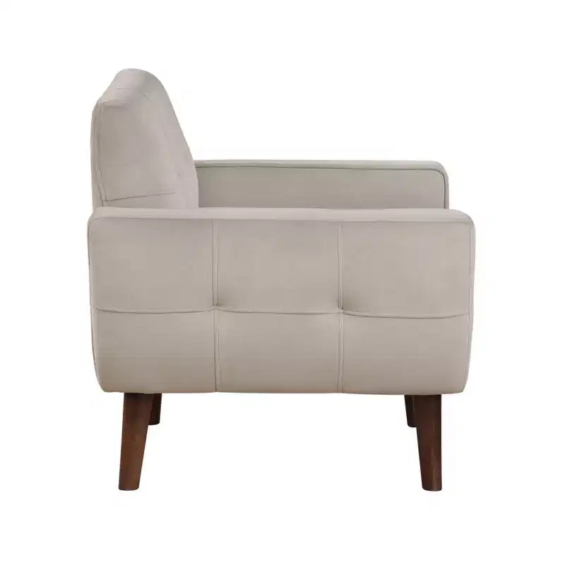 Chaise d'appoint moderne 1pc Chaise de salon en velours