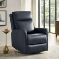 Fauteuil inclinable électrique de transition en cuir véritable avec ports USB
