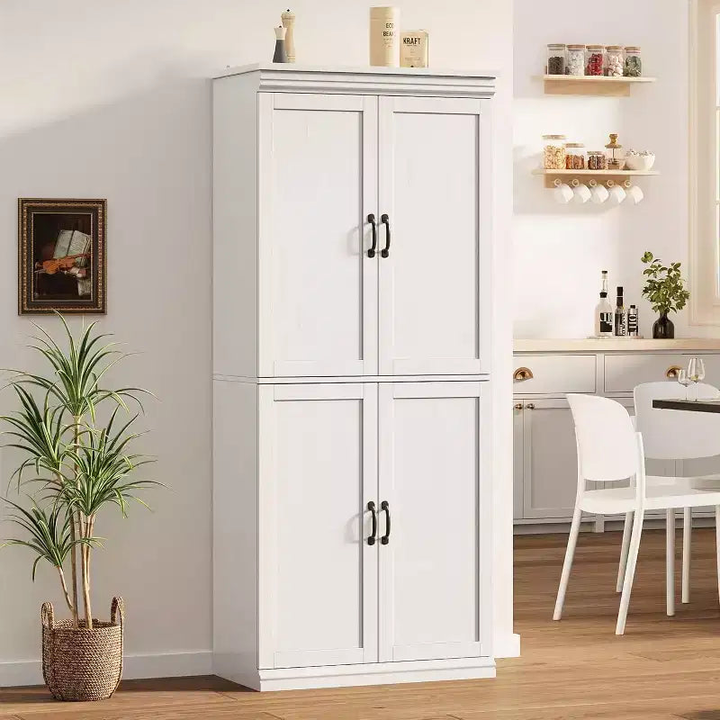 Meuble de cuisine, avec 4 portes, 2 étagères réglables