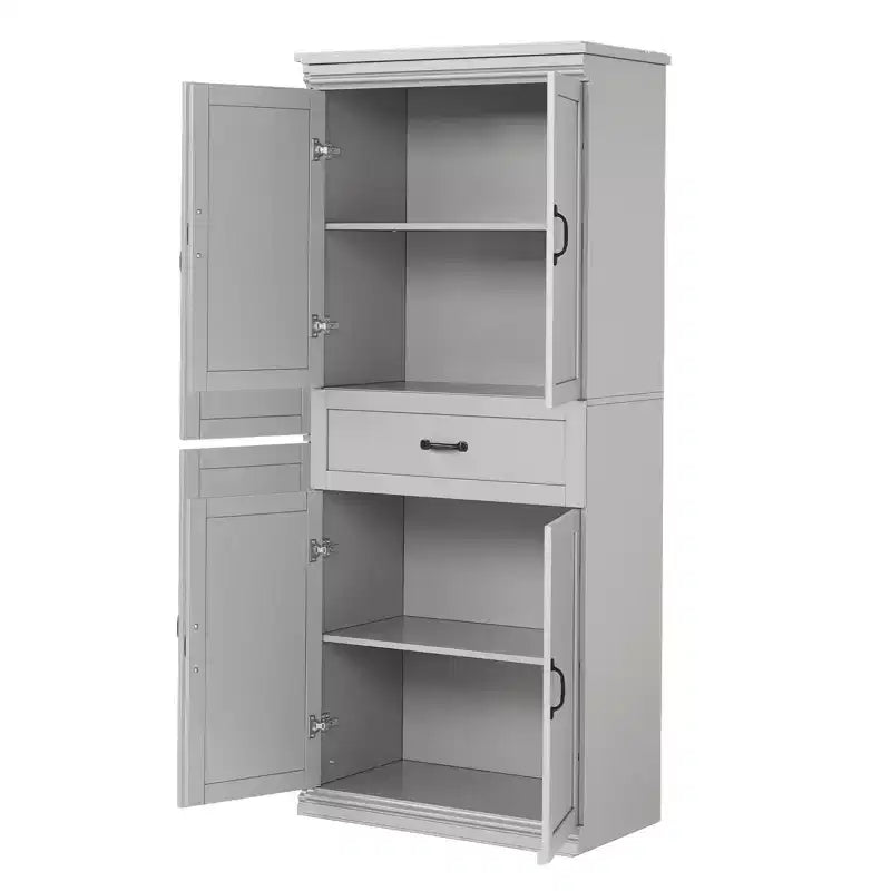 Meuble de cuisine, avec 4 portes, 2 étagères réglables